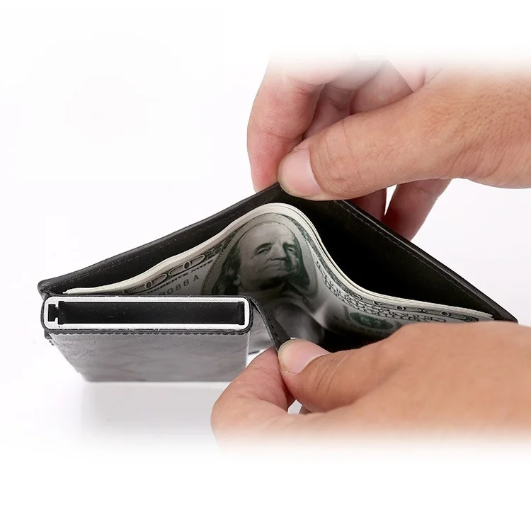 porta-carte-rfid-in-fibra-di-carbonio-di-fascia-alta-porta-carte-di-credito-lunghe-multi-slot-sve-portafoglio-semplice-in-pelle-pu-per-giovani-uomini