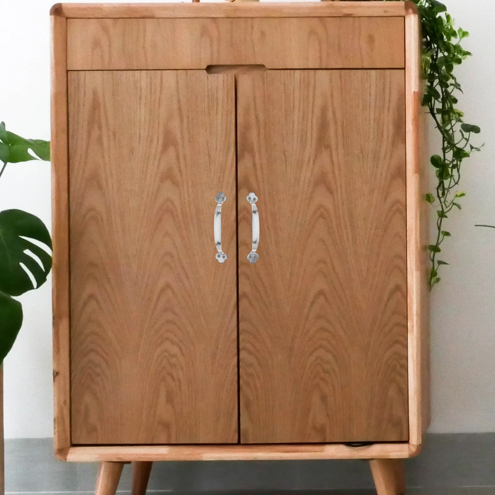 

10Pcs Stainless Steel Wardrobe Cabinet Handles Robust Furniture Handles for Kitchen Bathroom Drawer Cupboard Pulls