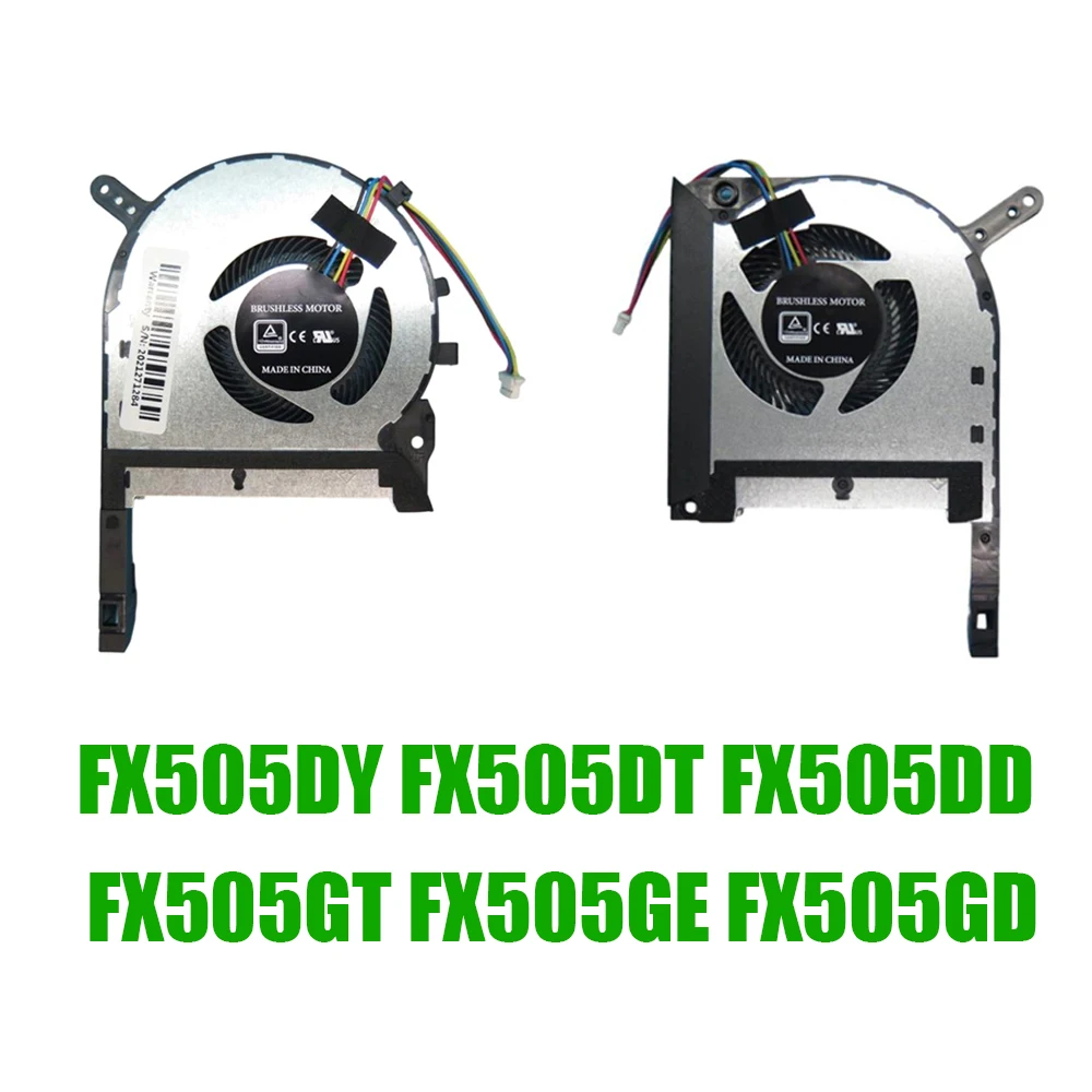Ventilateur de refroidissement CPU/GPU pour ordinateur portable ASUS FX505DY FX505DT FX505DD FX505GT FX505GE FX505GD DC5V 0.5A – Pièce de rechange