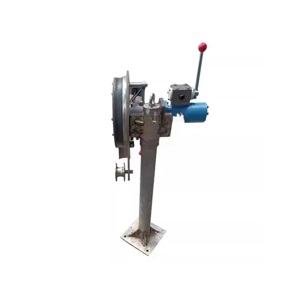 Electric Hoisting Winch Fish Net Hauler Winch Can Removable Hauling Hydraulic Net Hauler Net Fishing Hauler