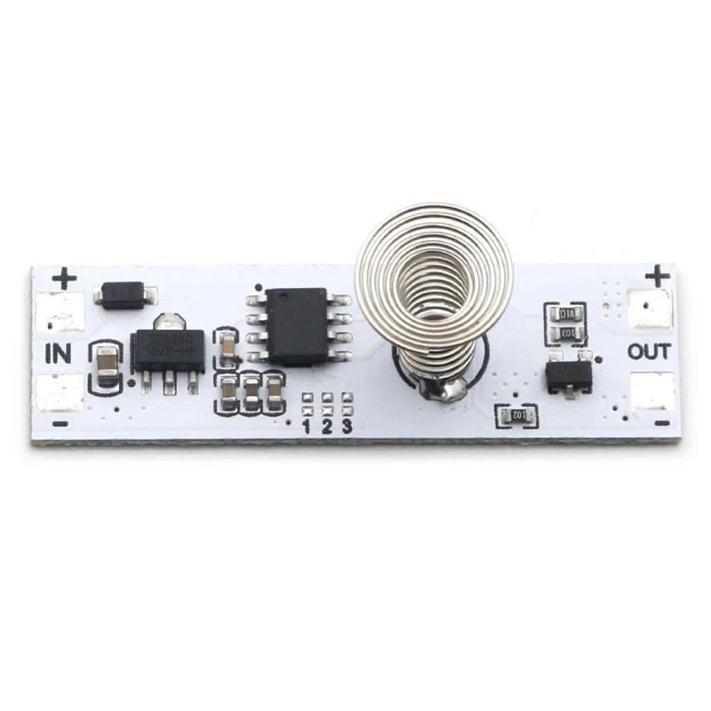 Mão Scan Sensor Switch Module, Curta Distância Scan Sensor, Rejeitar Barra de Luz, Faixa de Luz, DC5V-24V, 10Pcs