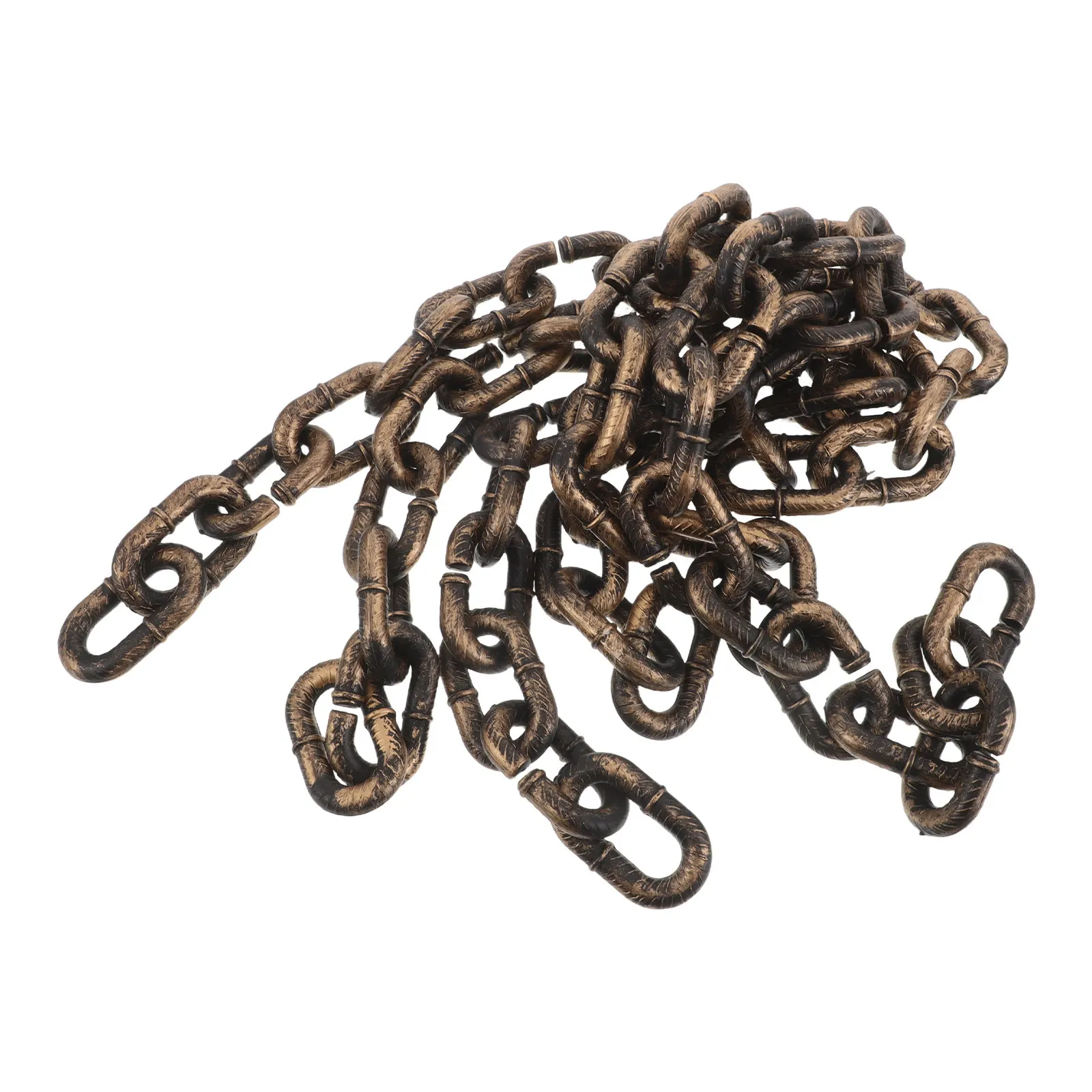 

Набор из 3 пластиковых цепей для Хэллоуина, реалистичные имитации цепей, легкие аксессуары для костюмов, украшения для дома с привидениями