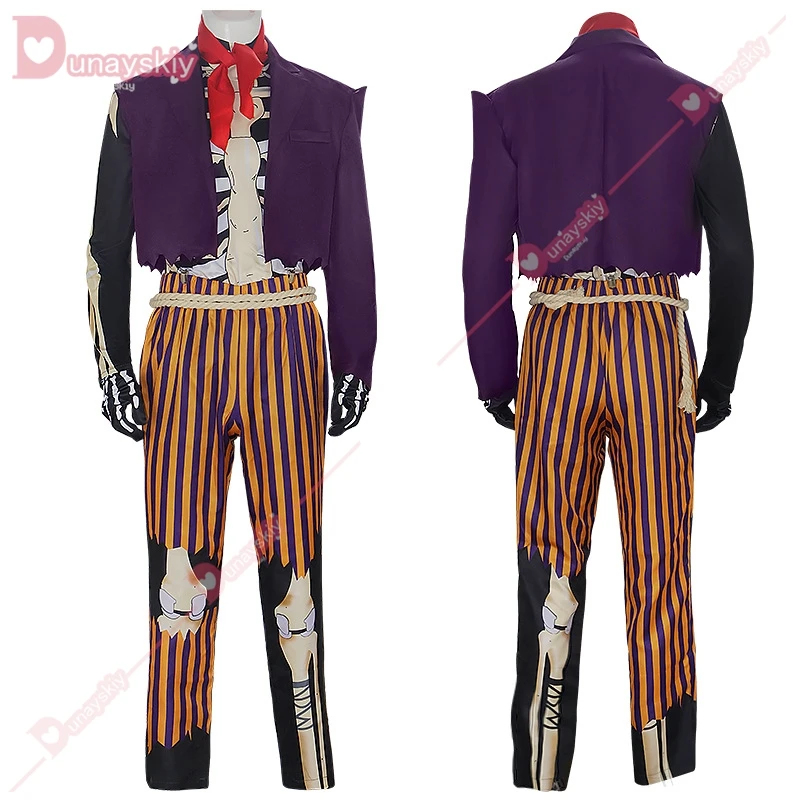 Аниме Hector Rivera Косплей Костюм Great-grandfather Одежда Мужской Хэллоуин Косплей Коко Косплей Костюм Скелет Одежда