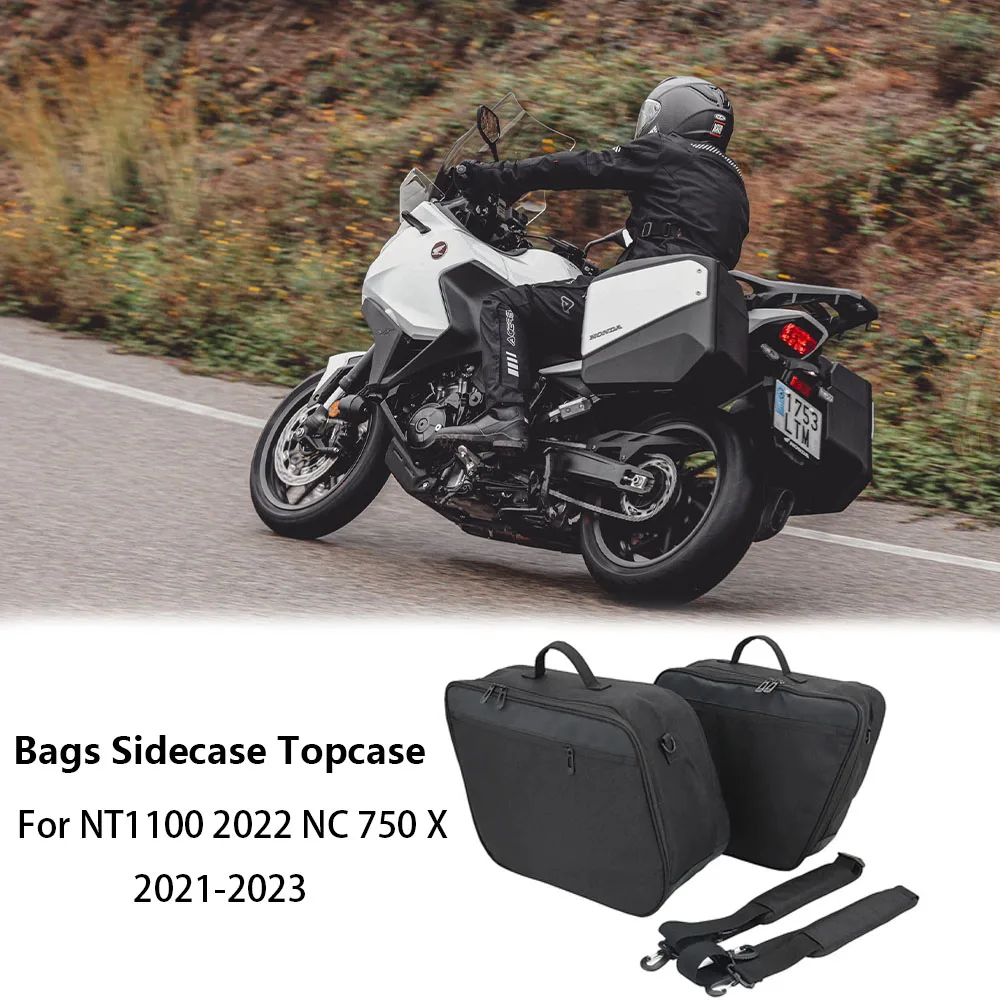 

Багажные Внутренние Сумки Sidecase Topcase Bags для Honda NT1100 2022 NC 750X2021-2023 FORZA 750 2021 2022 XL750 Transalp 2023 2024