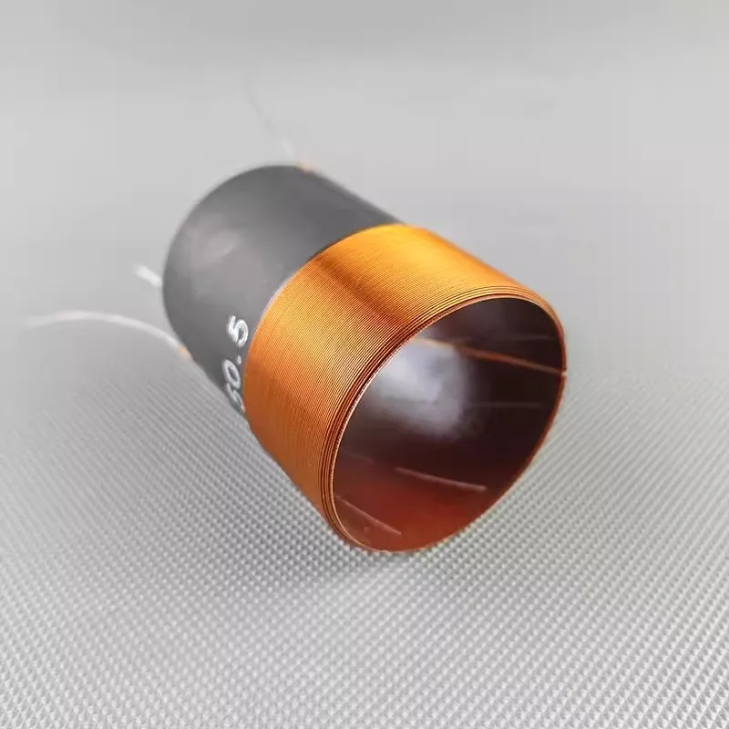 1piece GHXAMP 50.5mm Dual Voice Coil Subwoofer Voice Coil with Fiberglass Bobbin, 4-Layer Winding, and 4 Ohm Impedance