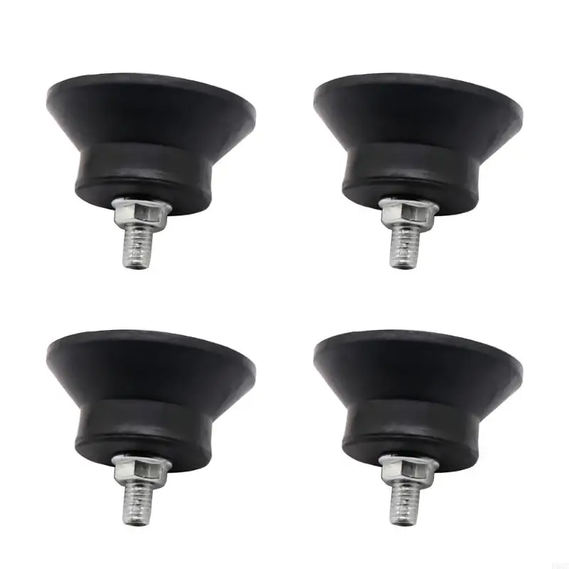 

H58C 4Pcs Nonslip Rubber Shock Pad Air Compressors Accessories Shockproof Tool