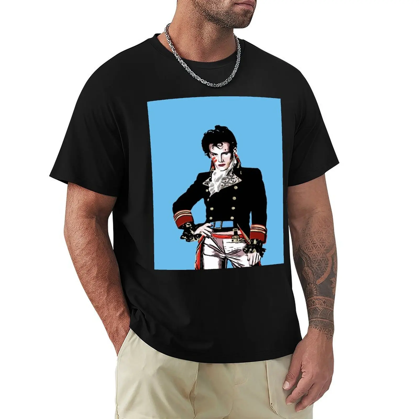 

Prince Charming - Adam Ant T-Shirt Christmas Casual Short Sleeve Top