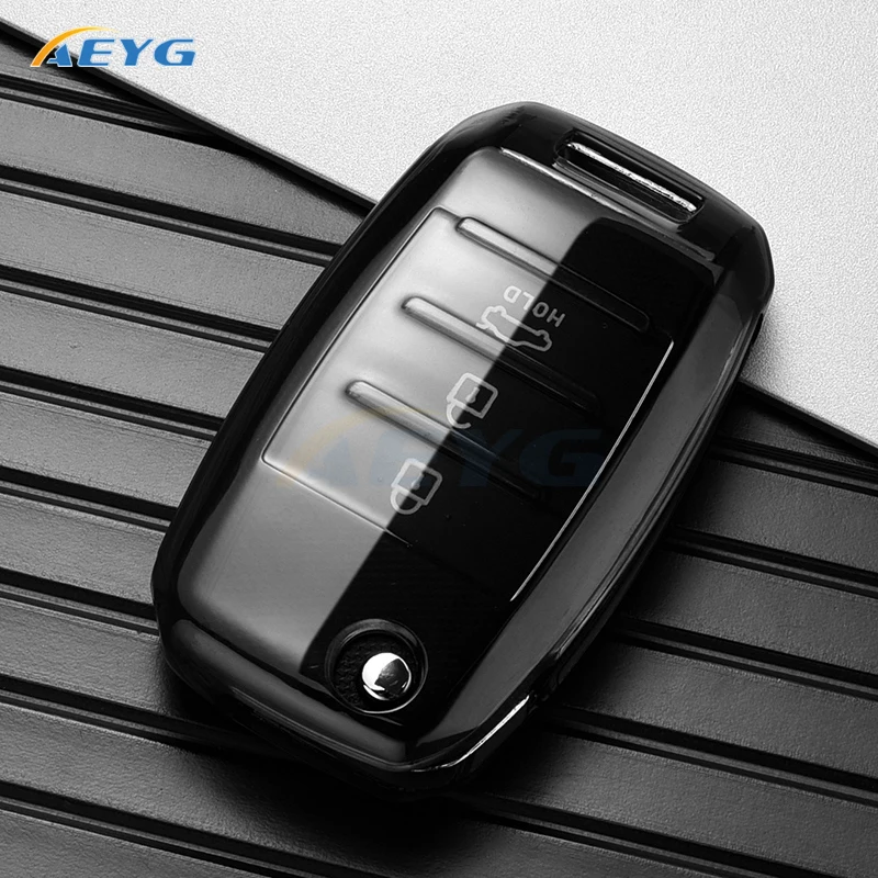 TPU Car Key Case Cover Shell Fob For KIA K3 K5 Sorento Sportage Soul K4 Picanto Optima Forte Stinger RIO 3 K2 Ceed Cerato