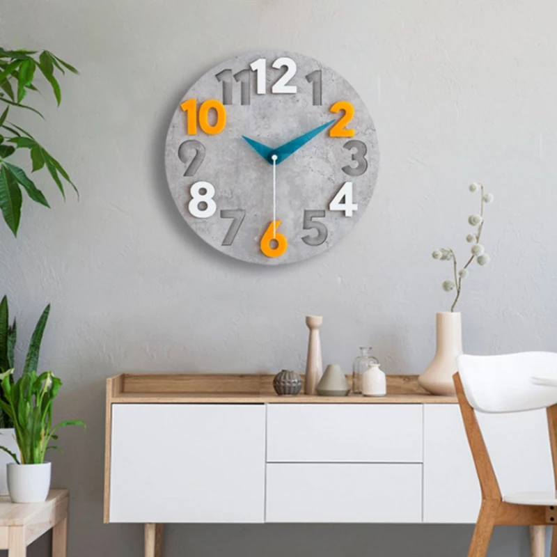 Stylish Unique Modern Wall Clock Living Room Numeral Gym Aesthetics Wall Clock Digital Design Reloj De Pared Home Decoration