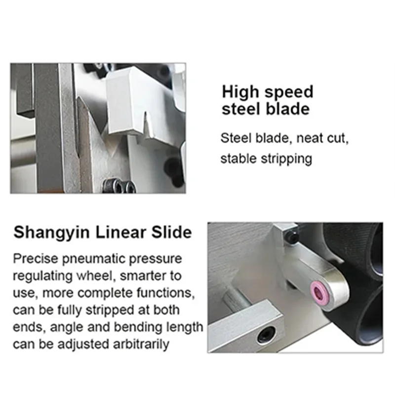 16 Square Full Automatic Wire Bending Machine 2D Wire Cable Cutting And Bending Machine Device Cable Stripping Bending Machine