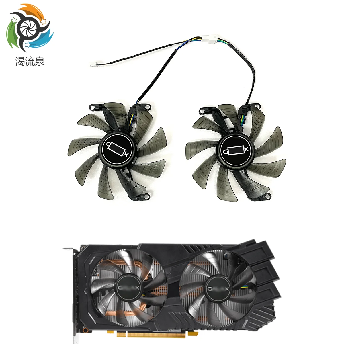 

85MM Cooling Fan For KFA2 GALAX GTX 1660 SUPER TI RTX 2060 Super 2070 Will Graphics Card Cooler Fan FY09015M12LPA GFY09215M12SPA