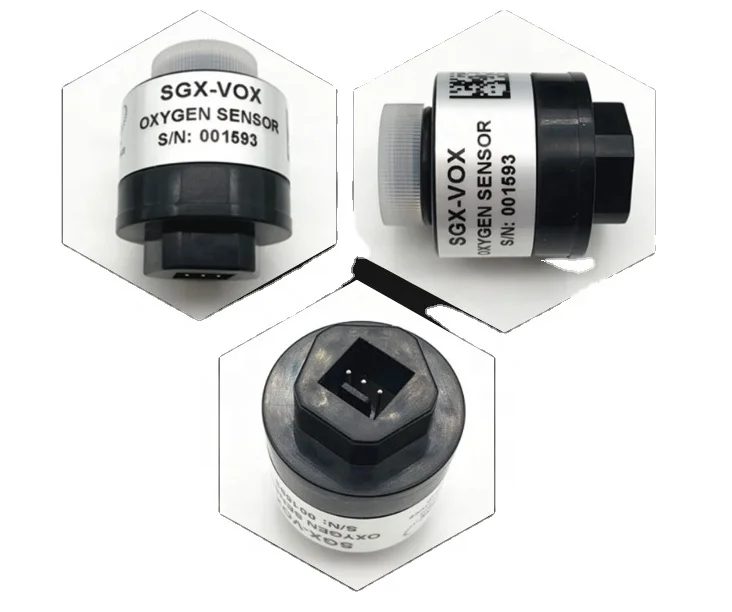 SGX-4OX Electrochemical  Gas  Sensor 0-100%  With on Board Temperature Compensation for Ventilators