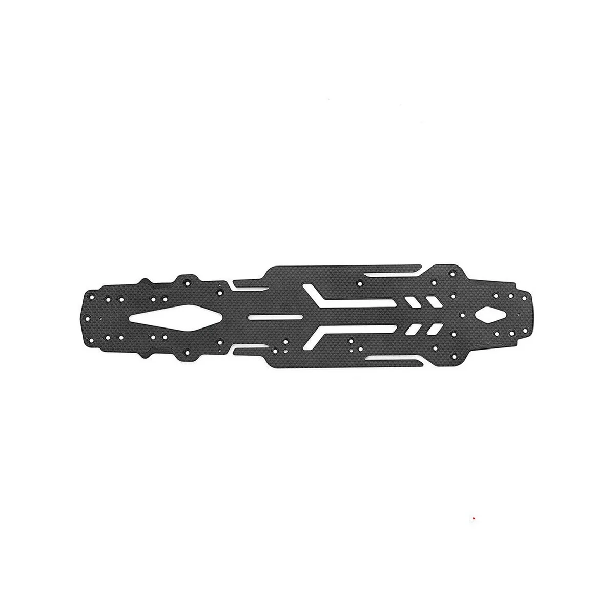 Chasis de coche de deriva modelo 1/10, marco inferior de fibra de carbono para Kit de actualización de chasis FX 2,0 S.