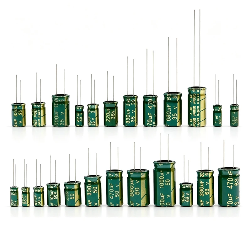 10V 16V 25V 35V 50V 100V 400V 20% Hochfrequenzkondensator 100UF 220UF 330UF 470UF 680UF 1000UF 1500UF 2200UF 3300UF 2-50 Stück IC – Detail 1
