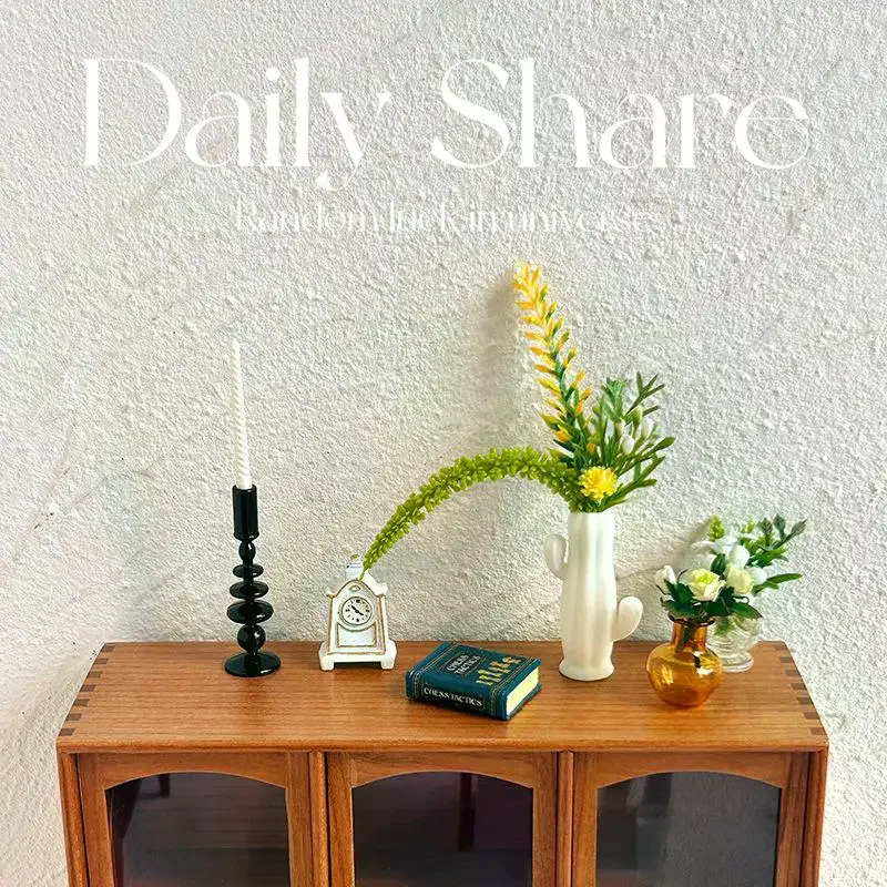 1 stks poppenhuis miniatuur cactusvormige vaas model meubelaccessoires voor poppenhuis woonkamer scène decor kinderen spelen speelgoed