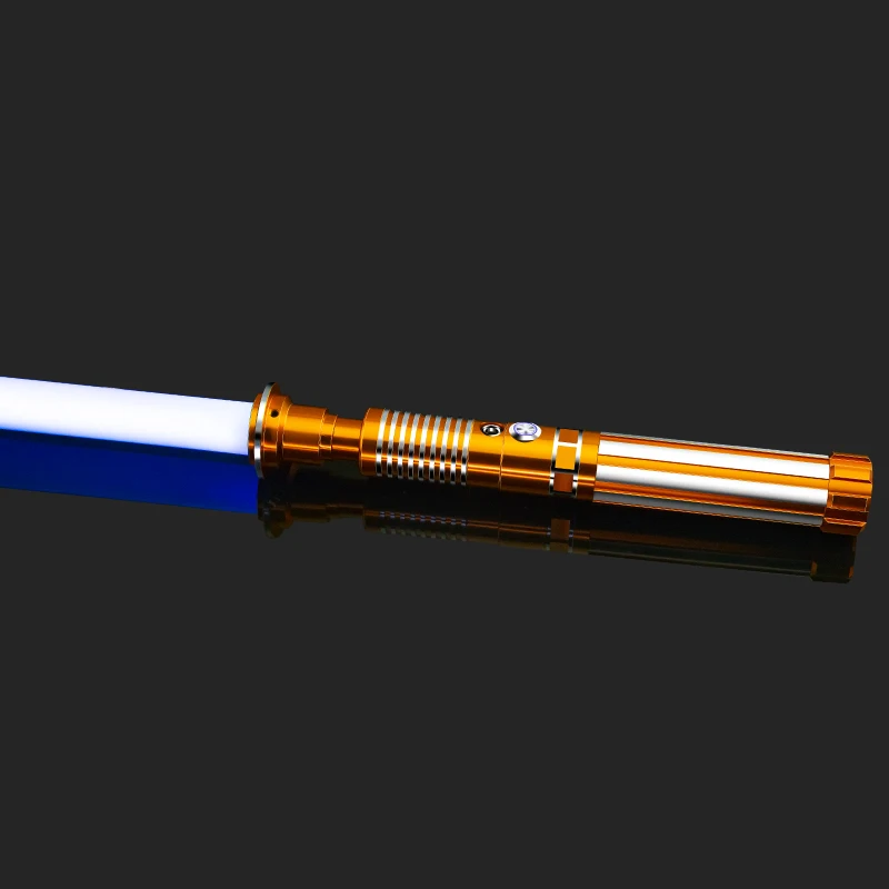 لعبة لوك ميتال ليتسبر RGB ليزر السيف الهذيان الثقيلة المبارزة المعدنية هيلت الليزر السيف الناسف قوة تأثيري اللعب