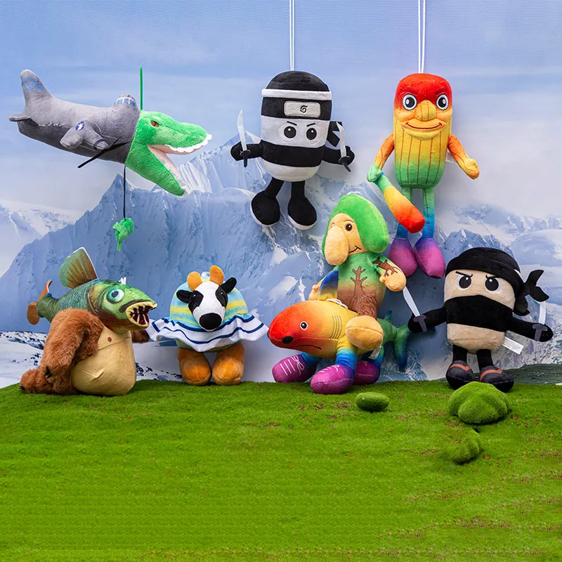 

Tralalelo Tralala плюшевая Tungtungtung итальянская Brainrot Al Tralalero Tralala плюшевая кукла мягкая подушка игрушки на заказ