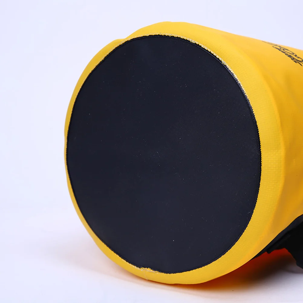 

5L Inflatable PVC Swim Buoy Yellow Ultra Portable for Boating Kayaking Fishing Rafting Swimming Camping Rescuing Bright