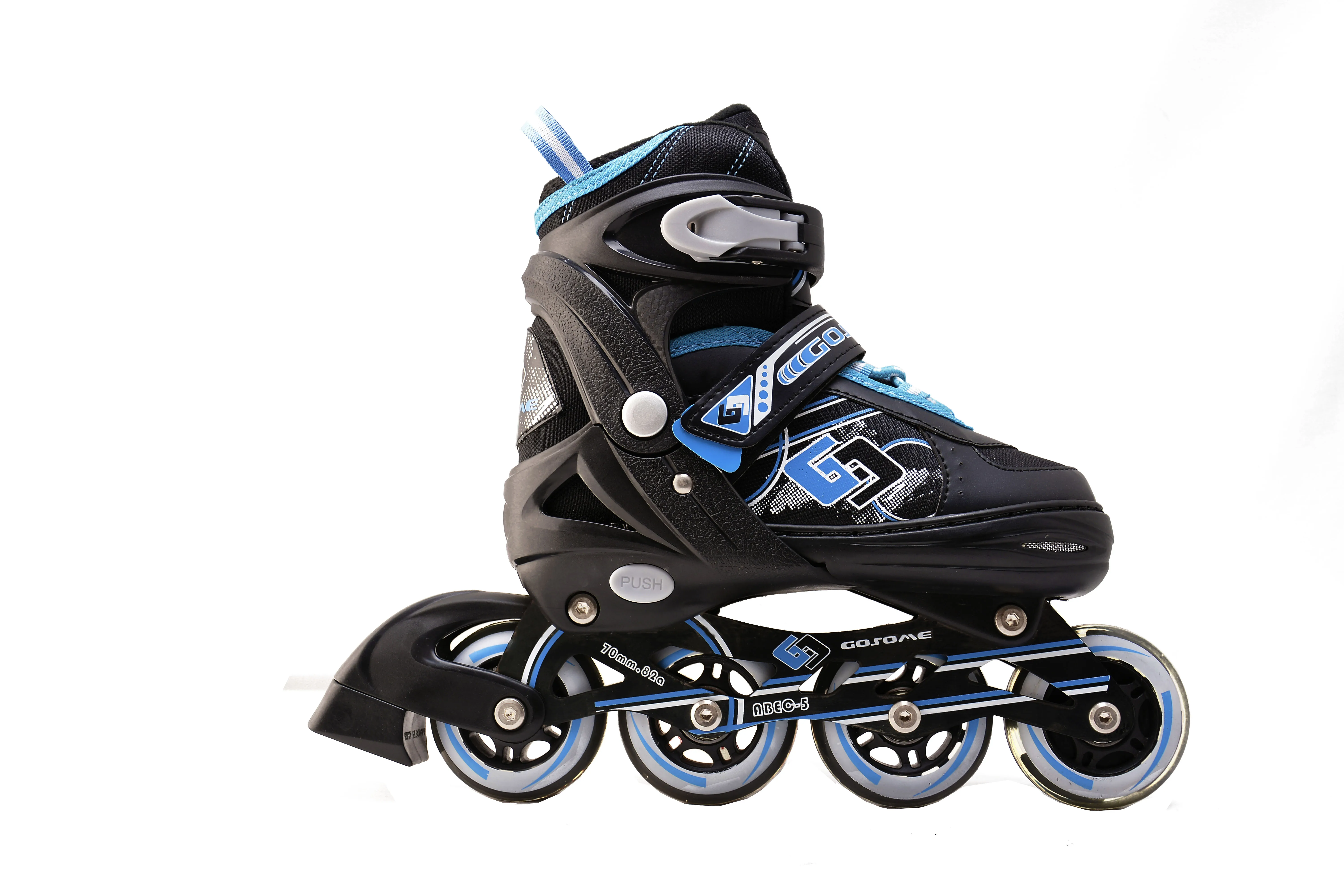 2023 wholesale manufactory inline skates blue color detachable roller skates fairytale style inline skate