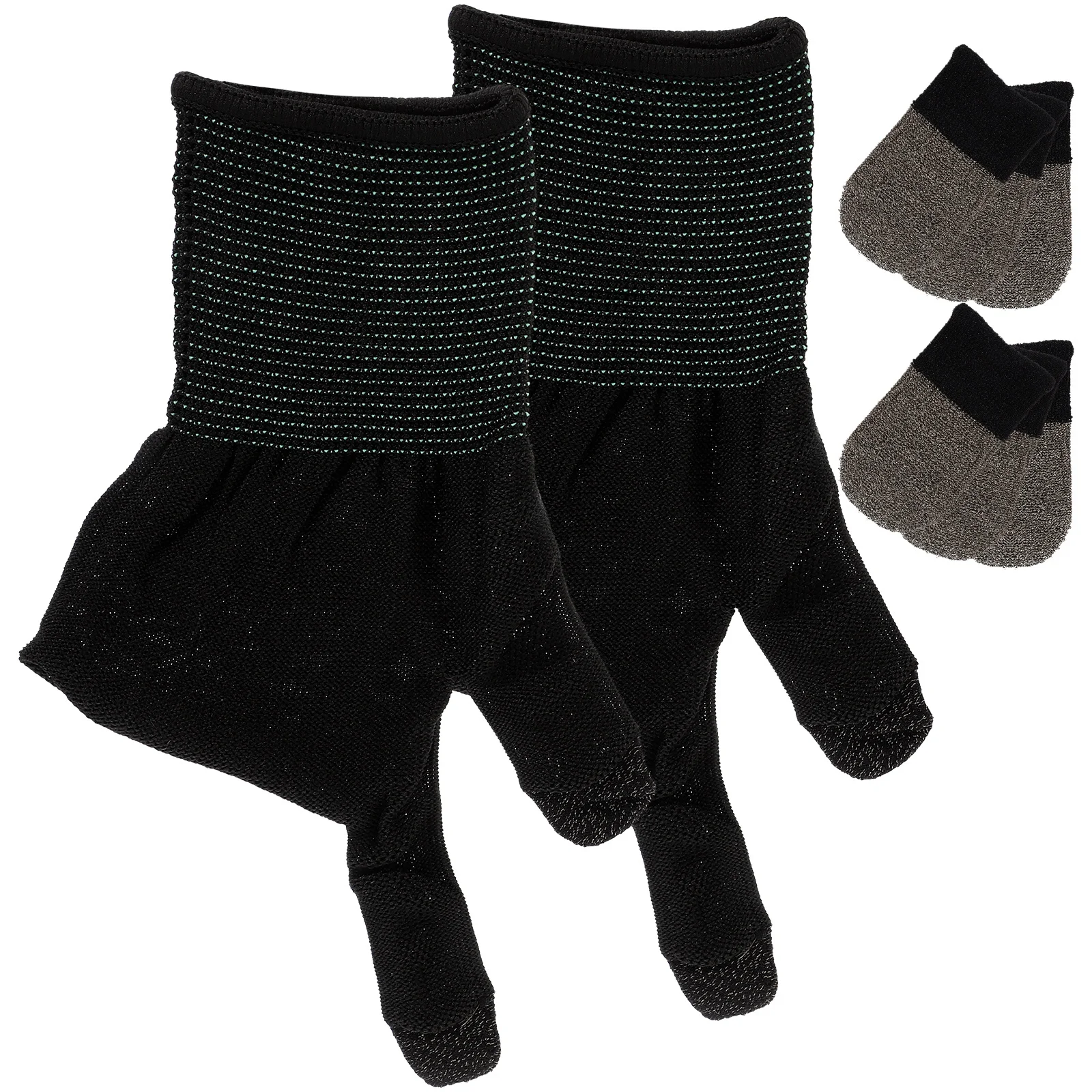 

1Set Touchscreen Mobile Game Gloves Breathable Anti-Sweat Finger Covers Phone Gaming Gloves Finger Sleeves Thumb Sleeve
