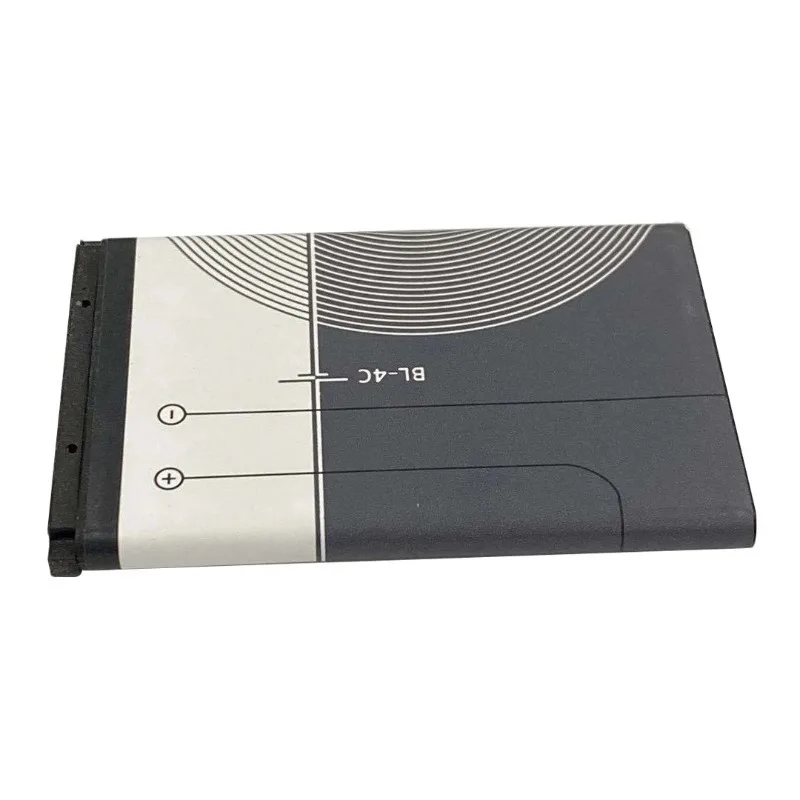 New BL-4C 3.7V 890mAh Mobile Phone Battery For Nokia 6100 6125 6136 6170 6300 6301 6170 7705 7200 High Quality