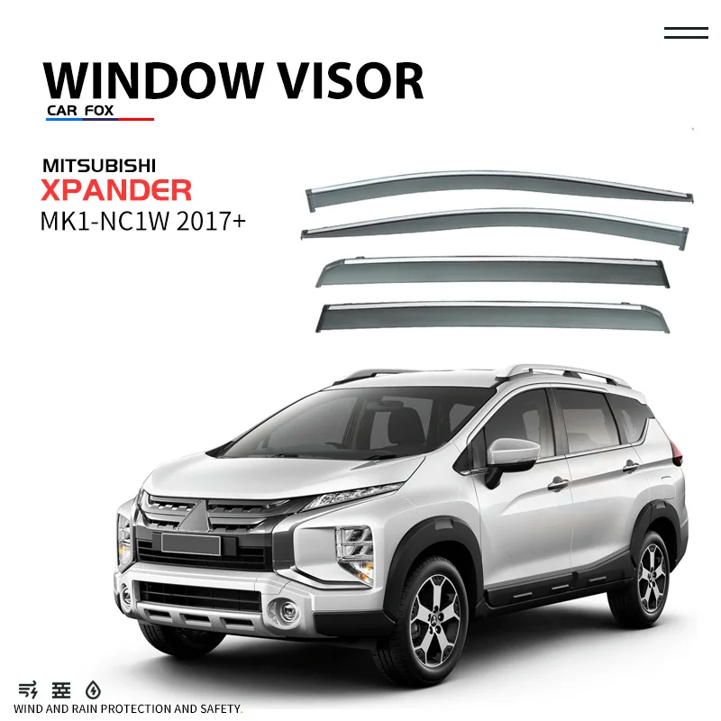 

Для Mitsubishi xpander 2017 + козырек на окно автомобиля, тент, навесы, лобовое стекло, боковое окно, козырек от солнца от дождя, автоаксессуары, Стайлинг автомобиля