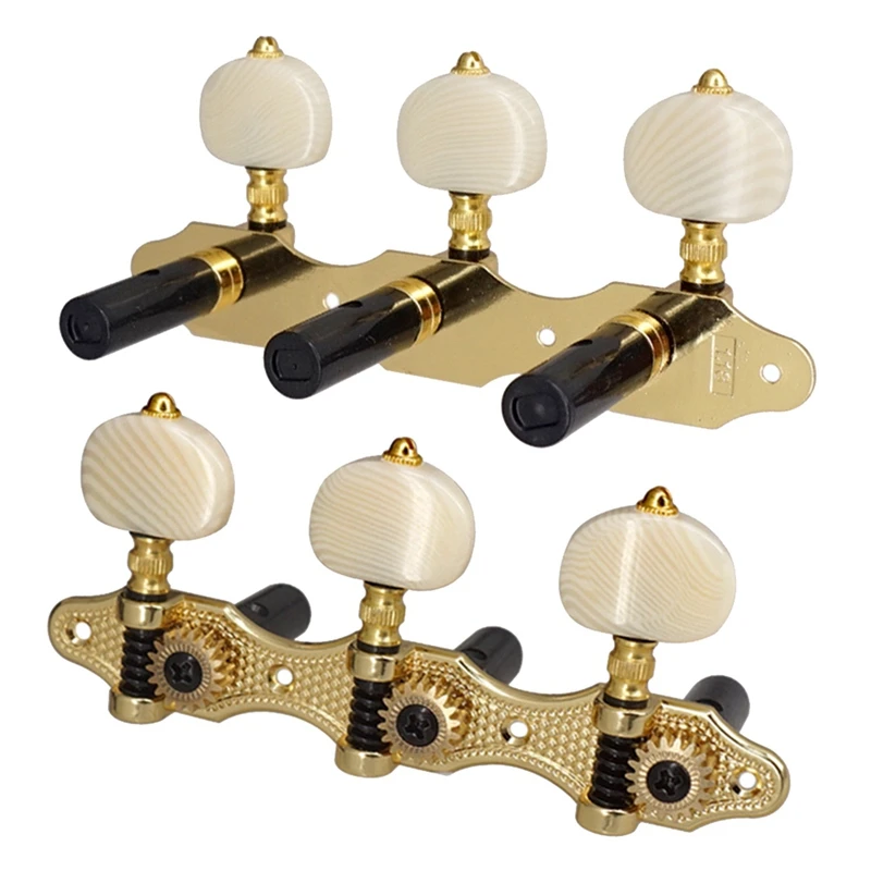 

Classical Guitar Tuning Peg Acoustic Guitar Tuners 1:18 Tuning Key 3 Left 3 Right Guitars Knobs Replacement Parts Accessories