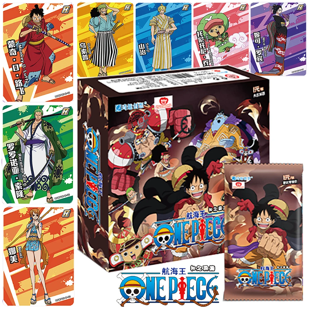 Оригинальная карта ONE PIECE для детей Usopp Sanji Tony Tony Chopper Hot Blooded Battle, аниме, ограниченная коллекция игр, карты, подарки для детей