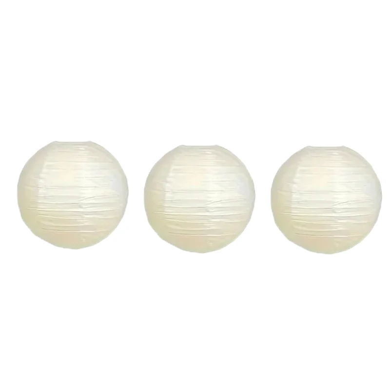 3Pcs Round Hanging Sage Green Paper Lanterns, Suitable for Country Parties, Wedding Banquets, Outdoor Events, Home Decoration - a Large Selection of Birthday Party Supplies view 4