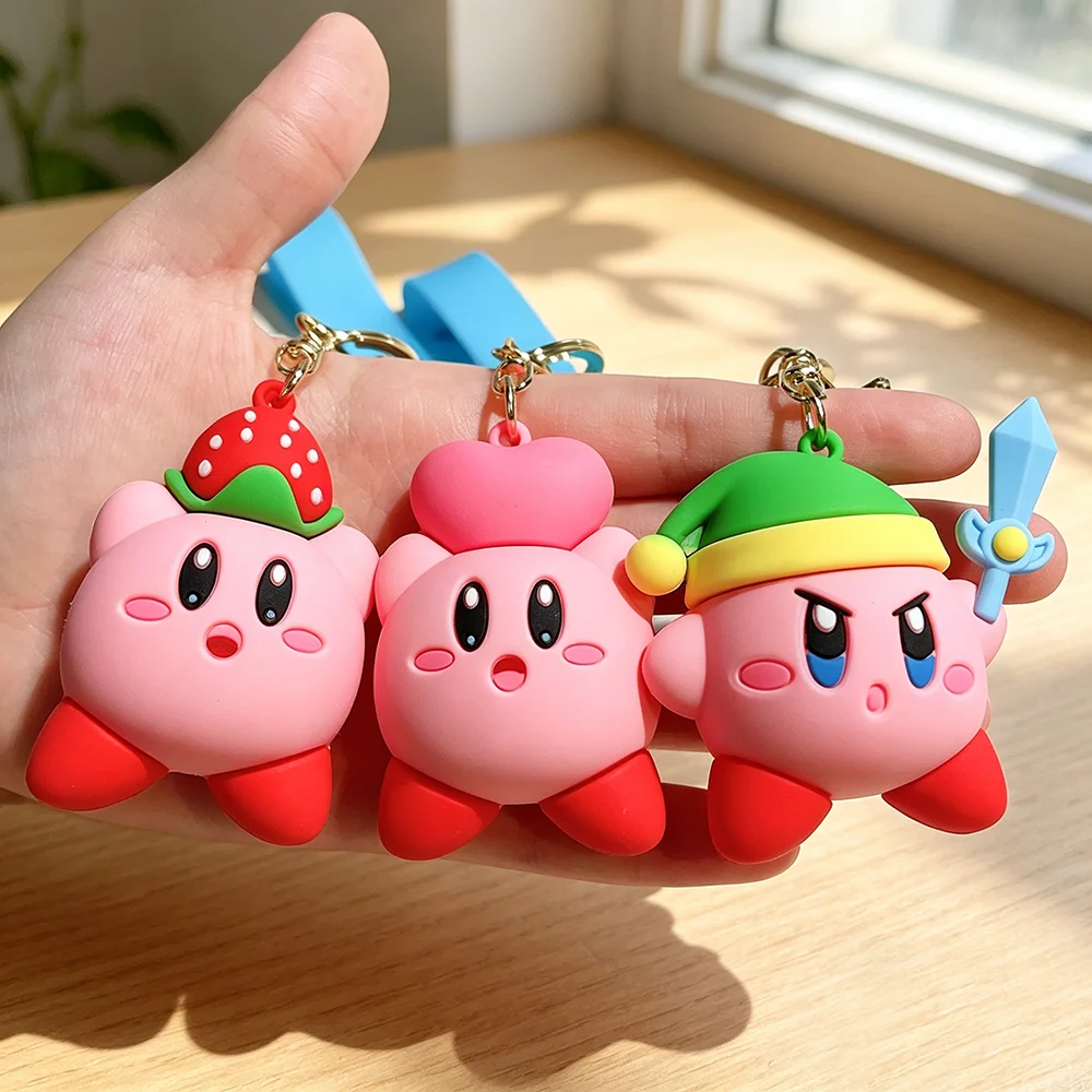 Porte-clés Kirby Kawaii Rose F - Phone Accessories Charms avis et prix