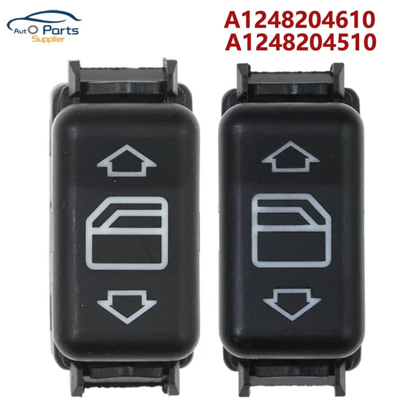 New A1248204610 A1248204510 Window Switch Button 1248204610 1248204510 for Mercedes Benz W124 1982-1993