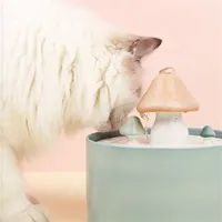 Automatic Ceramic Drinker for Pets, Pet Water Fountain, Indoor Decor, Dogs Drinking Bowls,USB Cat Water Fountain Cat Accessories