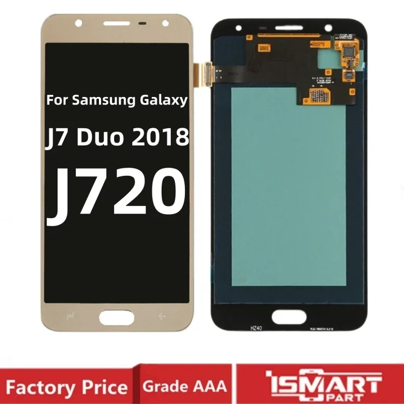 

AMOLED For Samsung Galaxy J7 Duo 2018 J720 LCD Display Touch Digitizer Assembly J720 J7 Duo 2018 Screen Replacement