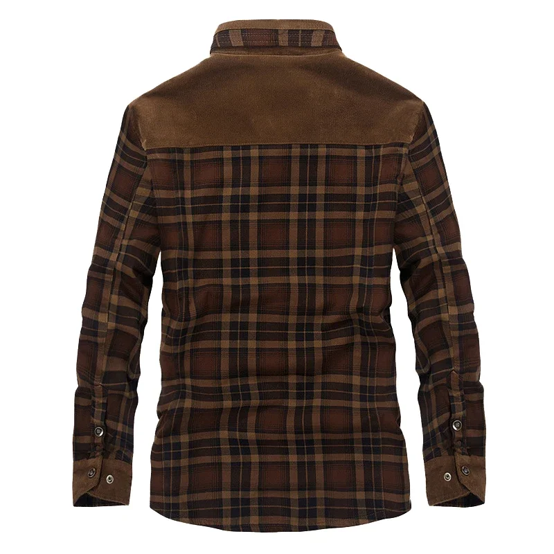 Mountainskin-Chaqueta cálida de lana para hombre, abrigo grueso del Ejército, ropa ajustada, ropa de marca, otoño e invierno, SA831