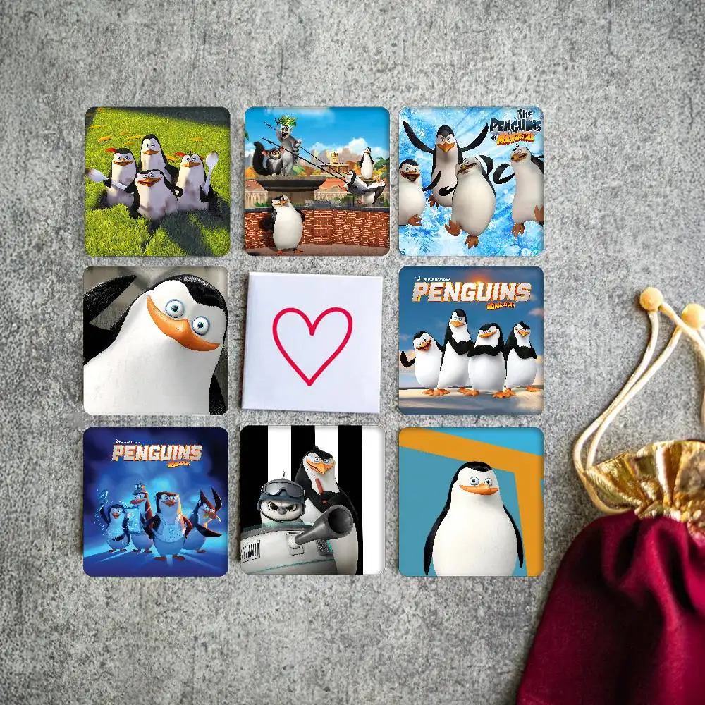 لطيف P-البطريق من M-Madagascar شخصية المغناطيس شخصية كرتونية المغناطيس الإبداعية الثلاجة الديكور جمع الهدايا #5