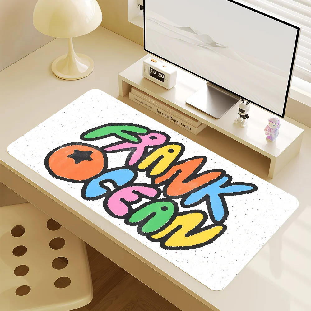 Mouse Pad MousePad Non-slip Lockedge Office Student Gaming Thickened Large Cool Writing F-Frank Ocean Pad Singer Cushion