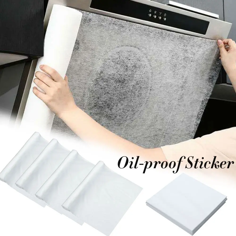 

Кухонный масляный фильтр, простая безопасная вытяжка, вентилятор, Очищающий лист, впитывающий аксессуар, смазка, капюшон, фильтры, покрытие