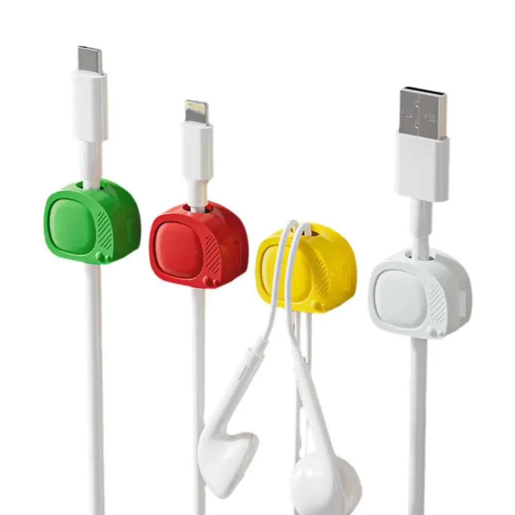 Hook Mobile Phone Data Cable Universal Cable Organizer Non-marking Non-punching Dormitory Desktop Sticky Student Storage Ho R1Q6