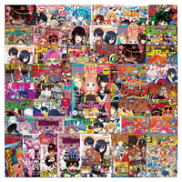 10/30/50pcs Anime Posters Stickers Cool SPYxFAMILY Jujutsu Kaisen Cartoon Graffiti Sticker Decals for Phone Skateboard Notebook