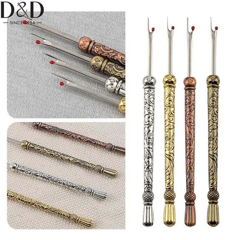 

Seam Ripper For Sewing Stitches Unpicker Material Remover Smooth Durable Alloy Crafting Thread Cutter Needlework Removing Seam