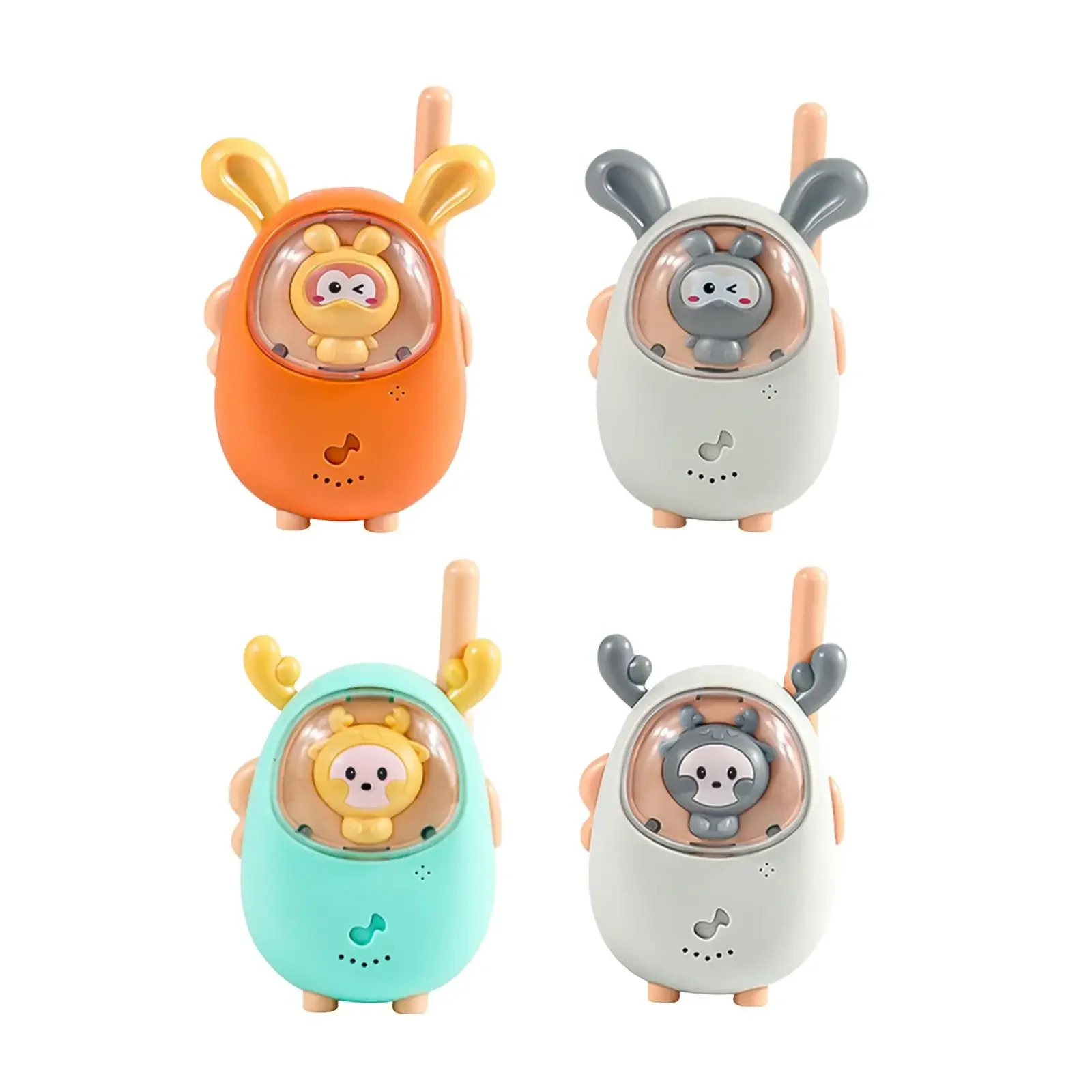 

2Pcs Walkie Talkies for Kids Mini Toys for Outside Outdoor 4-6 Years Old