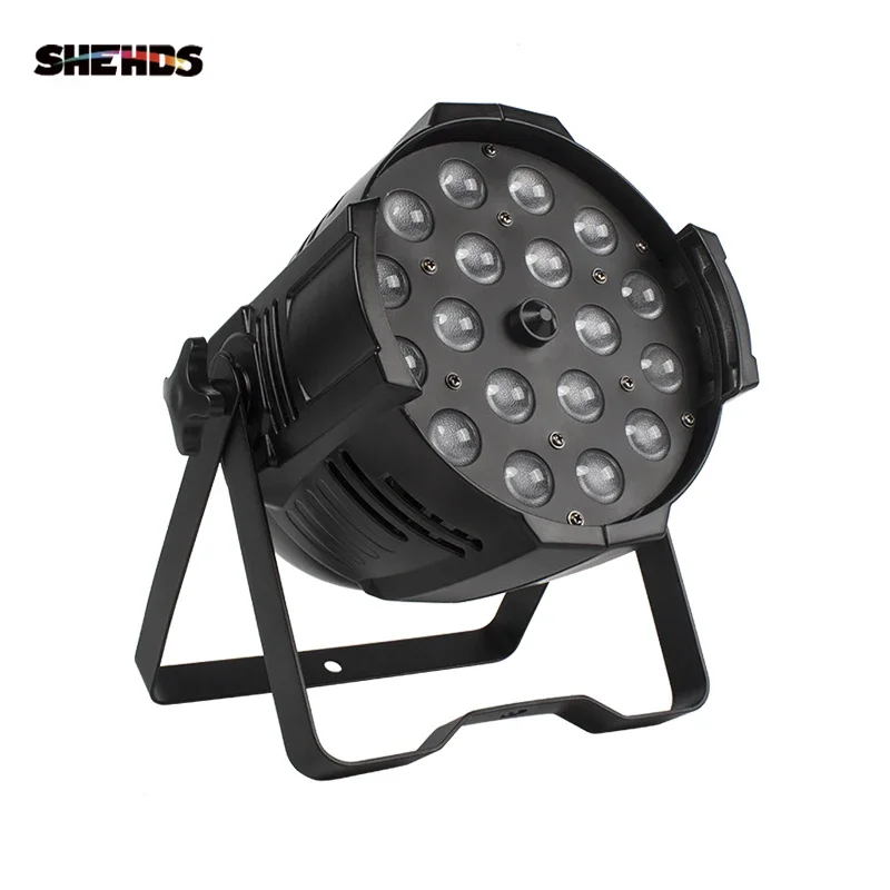 SHEHDS New Aluminum Alloy LED 200W RGBACL 6in1/200W RGBWAUV COB Par Light Temperature Control Protection For Party Bar Wedding