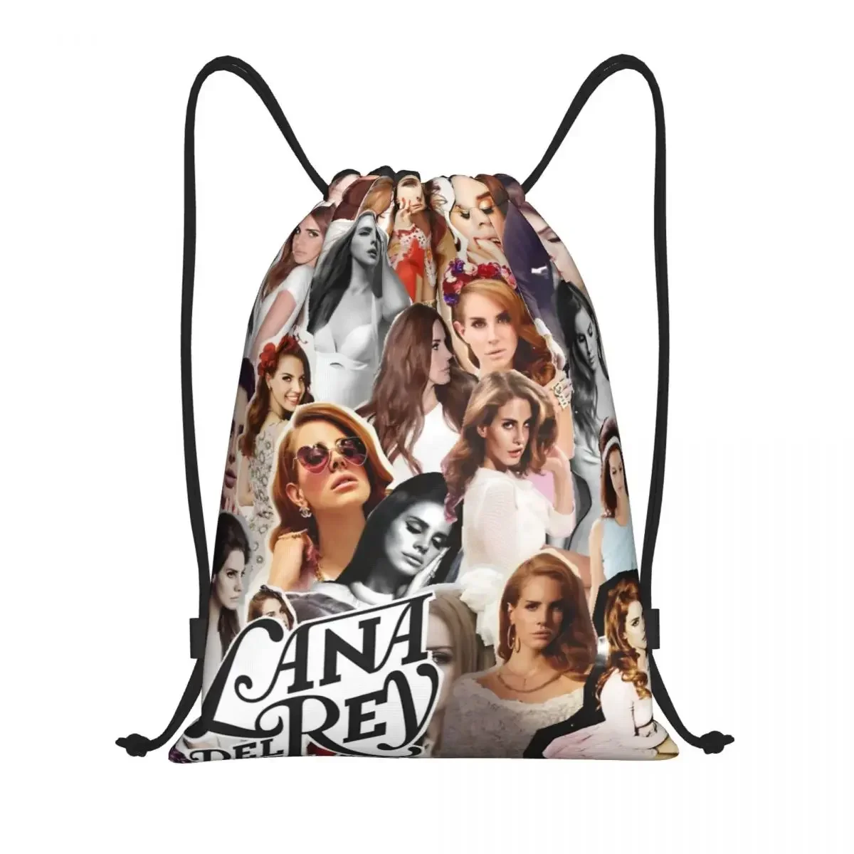 

Спортивная сумка-рюкзак Lana Del Rey для фитнеса, водонепроницаемая, винтажная, на шнурке, для тренировок