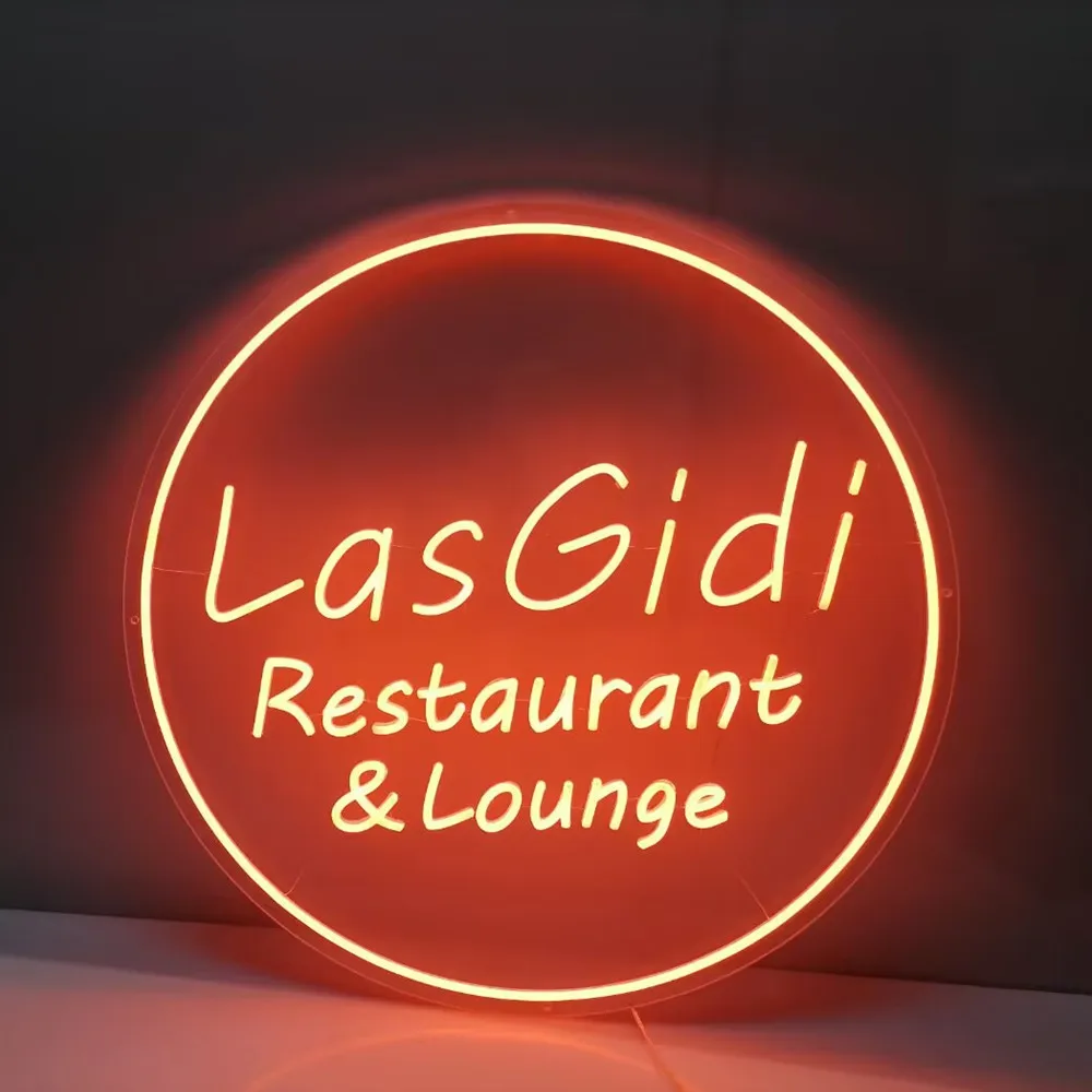 Custom LED Neon Sign Light for Hair & Nails Salon Personalized Logo Business Sign Ideal for Birthday Wedding Party Decor