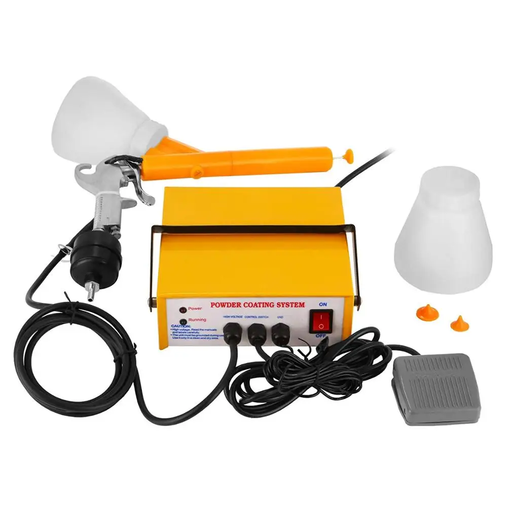 CE Portable Electrostatic Spray Powder coating Machine for Small Workpeice