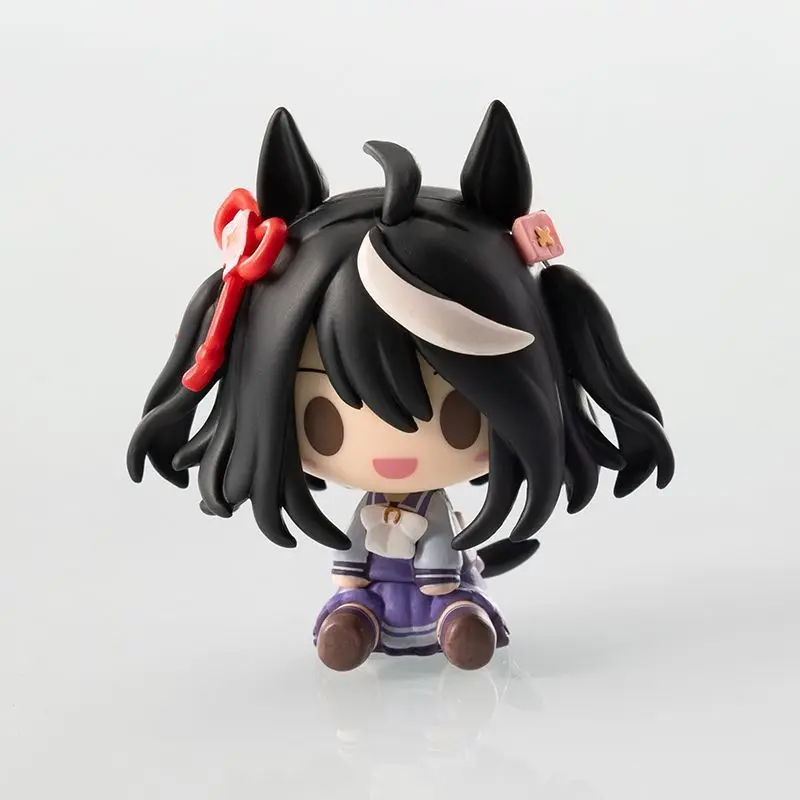 PrettyDerby GoldShip شخصيات الحركة الصغيرة لطيف الهيكل سطح المكتب الحلي الزينة تمثال أطقم منمذجة مفاجأة Otaku اللعب الهدايا