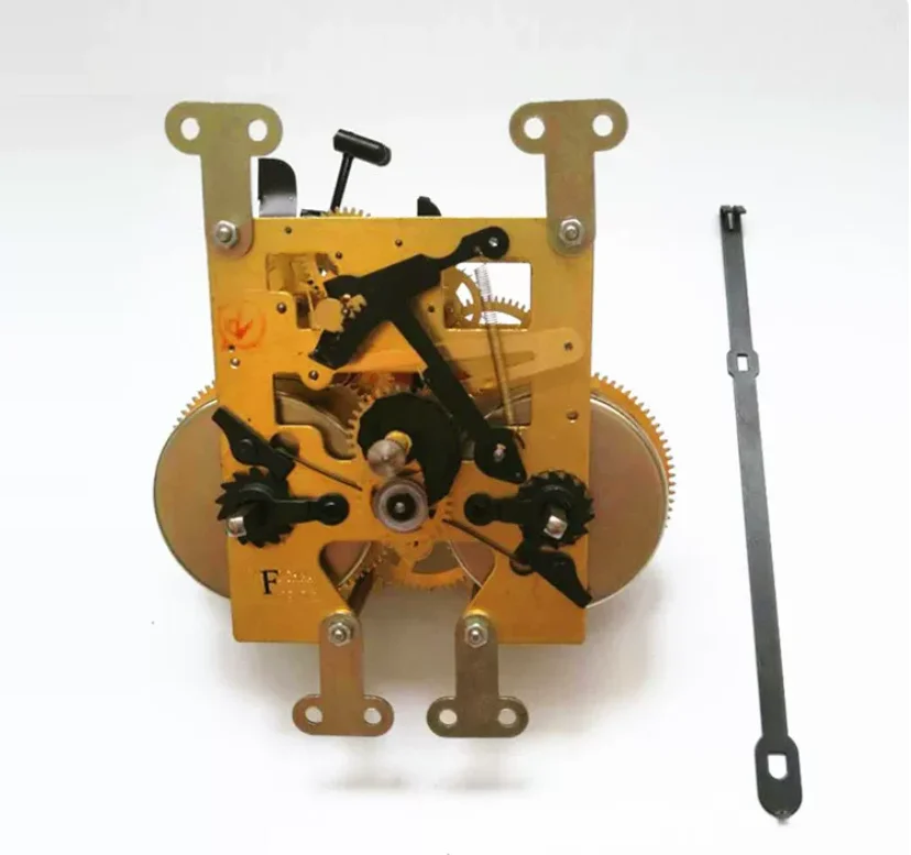 Mechanical Clock Movement 8 Inch Winding with Pendulum Hands for Wall Floor Clock Repair Replacement Vintage Retro Parts