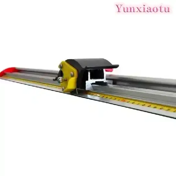 Manual Protective Sliding KT Board Cutting Ruler Aluminum Alloy Art Ruler Non-slip Anti-Running Deviation Ruler Advertising Tool