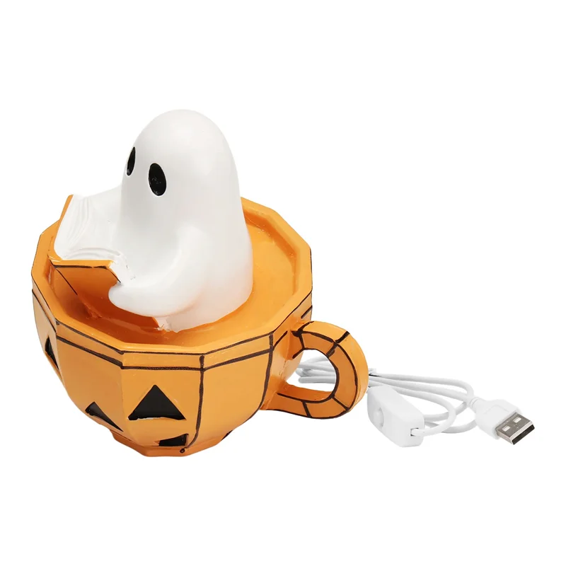 EYFL-Battery Operated LED For Halloween Ghost Night Light Ghost Bathtub Themed Mood Light Accent Lamp For Decorations Party