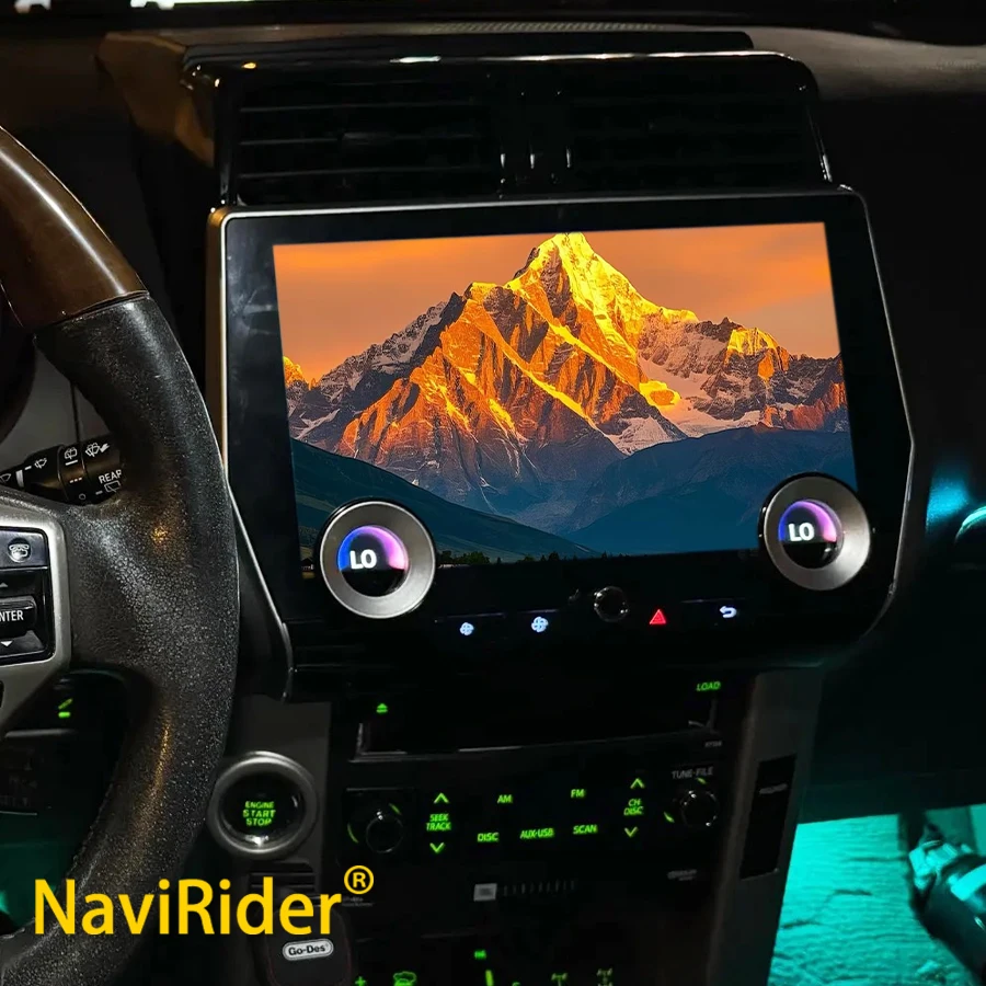 

11,6-дюймовый автомобильный радиоприемник с сенсорным экраном Android для TOYOTA Prado 2010-2022, авто стерео GPS-навигация, Carplay, видеоплеер, головное устройство